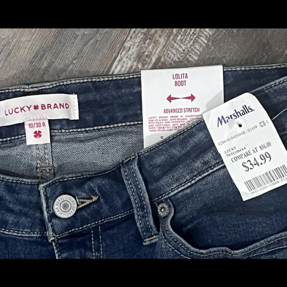 NWT Lucky Brand Lolita Boot Jean Womens Size 10/30 Regular - Picture 5 of 5